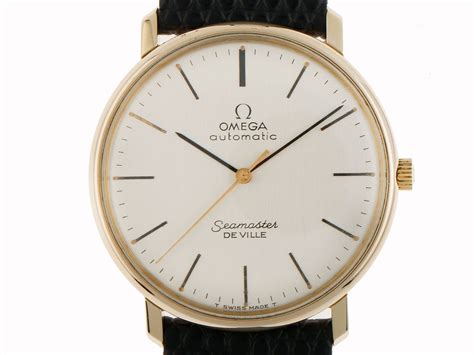 Omega De Ville Gelbgold .